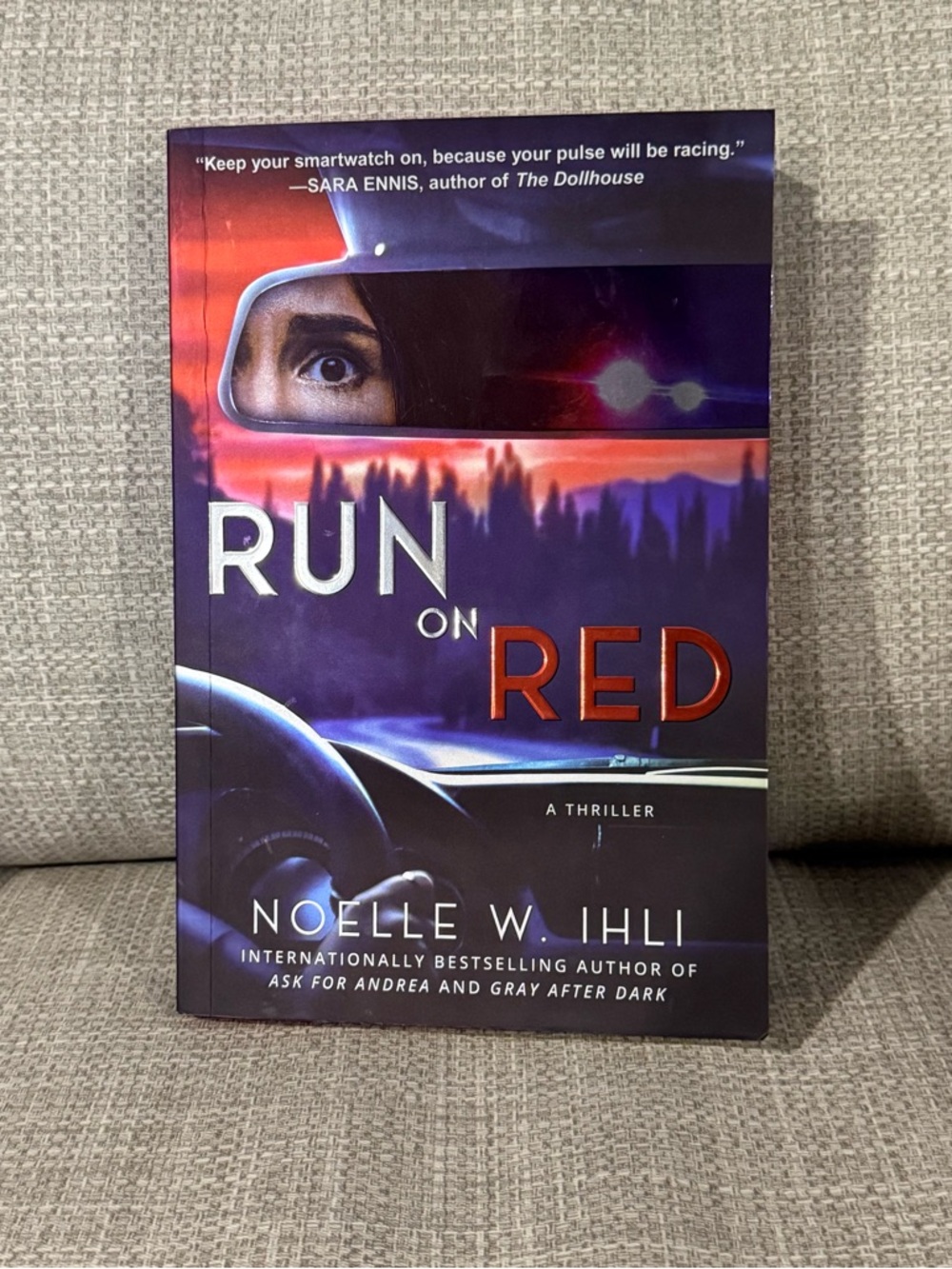 Run on Red — Purple & Red Thriller Paperback